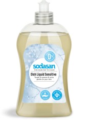 Detergent vase lichid bio Sensitiv 500ml SODASAN