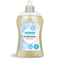 Detergent vase lichid bio Sensitiv 500ml SODASAN