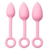 Set dildo Tulip Head 3pcs Roz