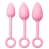 Set dildo Tulip Head 3pcs Roz