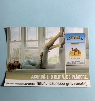 Calendar 2003 reclama Camel foto