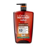 Gel de duș 5-&icirc;n-1 L&rsquo;Or&eacute;al Paris Men Expert Barber Club, 1000 ml