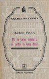 De la lume adunate si iarasi la lume date - Anton Pann
