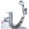 Extensie Dus Robinet Flexibil IPF, 1.5m, Multifunctional, Argintiu/Alb - Spalare Usoara, Bideu, Copii, Animale
