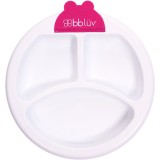 BBL&Uuml;V Plat&ouml; farfurie compartimentată Pink 1 buc
