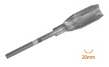 Daltă rotundă 9mm/20mm &ndash; pentru daltă electrică Arbortech Power Chisel