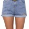 F298-444 Pantaloni scurti cu elastic in talie