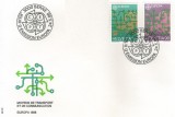 Elvetia 1988 - Europa, serie pe FDC