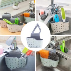 Suport/organizator pentru accesorii chiuveta, baie, bucatarie