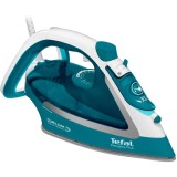 Fier de calcat Tefal FV5737E0 EasyGliss Plus, 2500W, talpa Durilium Airglide, jet de abur 45g/min, rezervor apa 270ml, auto-off, turcoaz