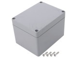 Carcasă universală ABS gri &icirc;nchis IP67 90mm x 115mm x 80mm