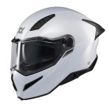 Cumpara ieftin Casca modulabila (flip-up) Axxis GhostFighter SV A0 alb lucios (ochelari soare integrati) Pinlock Ready &ndash; tip viziera: MT-V-36 XXL (63/64cm)