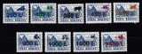 ROMANIA 1998 LP 1459 HOTELURI SI CABANE SUPRATIPAR ZODIAC SERIE STARE MNH