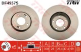 Disc frana KIA SOUL II (PS) (2014 - 2016) TRW DF4957S