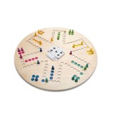 Joc de societate 3 in1 Nu te supara frate,Gastele si Joc de carti Tock, BS Toys