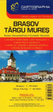 Hartă rutieră Brașov-T&acirc;rgu Mureș - Paperback - *** - Cartographia Studium