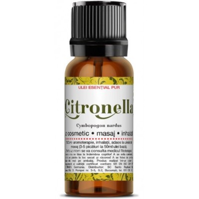 ULEI CITRONELLA ESENTIAL 10ML foto