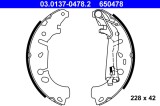 ATE 03.0137-0478.2 Set saboti frana