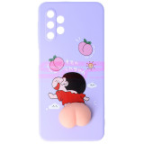 Toc TPU 3D Squishy Samsung Galaxy A32 5G Purple