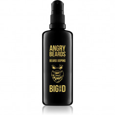Angry Beards Beard Doping BIG D ser fortifiant pentru barbă pentru bărbați 100 ml