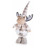 Figurina Ren textil multicolor II 22.5x17.5x49 cm