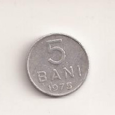 Moneda - Romania 5 bani 1975 , v3