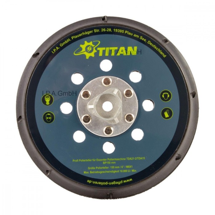 Taler masina polish &Oslash;125mm Titan Tda21/Tda15 PP-10236