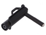 Manșon magnetic 4A negru 4mm 90&deg;