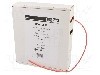 Tub termocontractant, 1.6mm, 10m, ro&amp;#351;ie, TASKER - BOX 1608 R