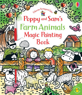 Poppy and Sam&amp;#039;s Farm Animals Magic Painting Book foto