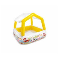 Piscina gonflabila acoperita, Intex Sun shade, pentru copii, 157 x 157 x 122 cm