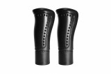 Set 2 Mansoane Bicicleta KRIS Ergo, 120mm, PVC, Negru - Aderenta Confortabila