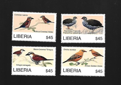liberia pasari mnh foto