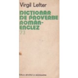 Dictionar de proverbe roman-englez