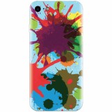 Husa silicon pentru Apple Iphone 5 / 5S / SE, Holi Splash