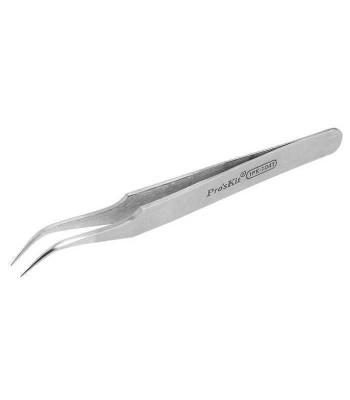 Penseta cu varf curbat 120mm ProsKit foto