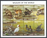 Maldive - FAUNA DIVERSA - BL - MNH