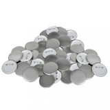Piese ecuson cu agrafă de prindere pe spate, 500 buc., 44 mm
