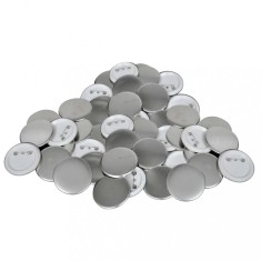 Piese ecuson cu agrafă de prindere pe spate, 500 buc., 44 mm