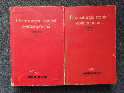 DRAMATURGIA ROMANA CONTEMPORANA - CULEGERE (2 volume) foto