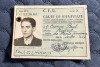 Legitimație călătorie CFR pentru studenți, 1943