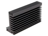 Radiator extrudat TO220 negru 94x55x31mm 2.9K/W