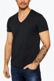 Tricou barbati Regular fit din bumbac organic cu anchior negru (Marime: M), Tommy Jeans