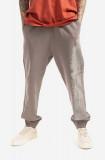 A-COLD-WALL* pantaloni de trening din bumbac Collage culoarea gri ACWMB097.-MIDGREY, A-COLD-WALL*