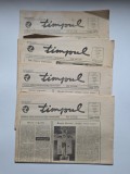 Lot 4 ziare Timpul, Resita, 1994, Banat, Caras