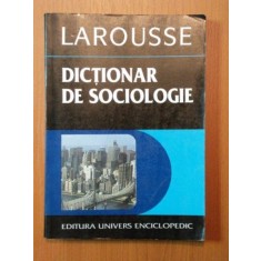 DICTIONAR DE SOCIOLOGIE de MARIANA TUTUIANU,,BUC.1996