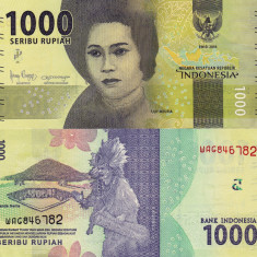 INDONEZIA 1.000 rupiah 2016 UNC!!!