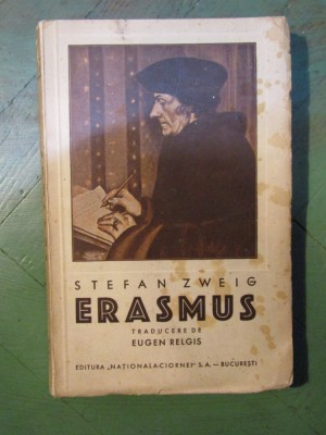 Stefan Zweig - Erasmus de Rotterdam foto