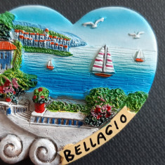 XG Magnet frigider - tematica turism - Italia - Lacul Como - Bellagio