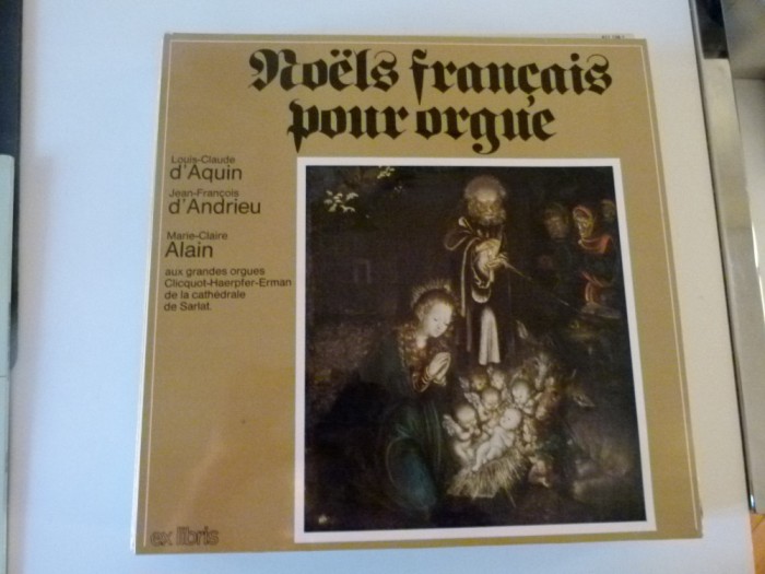 d&#039;Aquin, d&#039;Andrieu - orga , vinil